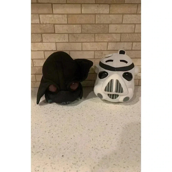 starwars angry bird plushs - B19 - Picture 1 of 11